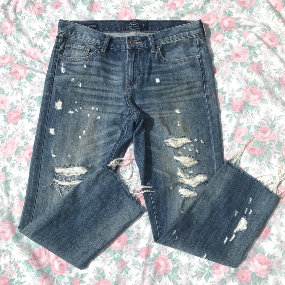 Lucky Brand Sienna Slim Boyfriend jeans size 4/27